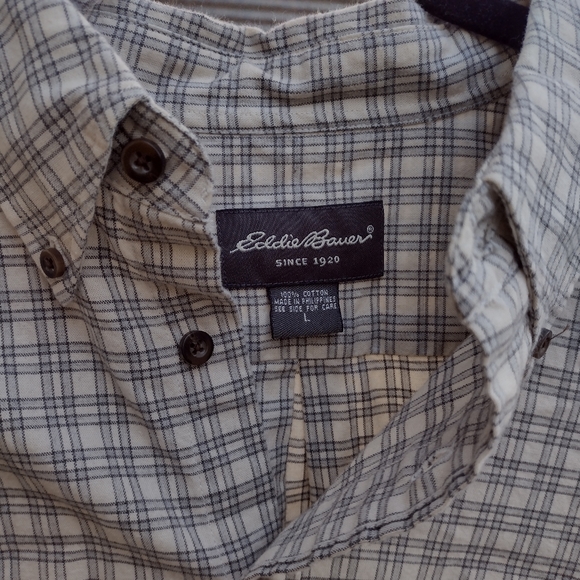 Eddie Bauer long sleeve cotton shirt - Picture 2 of 9